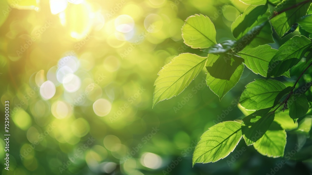 Summer green background poster with tree leaves. Free space for text. Summer green background poster with tree leaves. Free space for text.