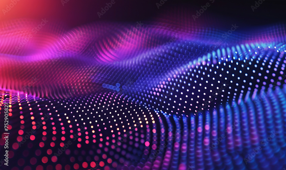 Vibrant Digital Wave Simulation Background.
Digital art representing a vibrant wave pattern simulation with pink and blue hues. Vibrant Digital Wave Simulation Background.
Digital art representing a vibrant wave pattern simulation with pink and blue hues.
