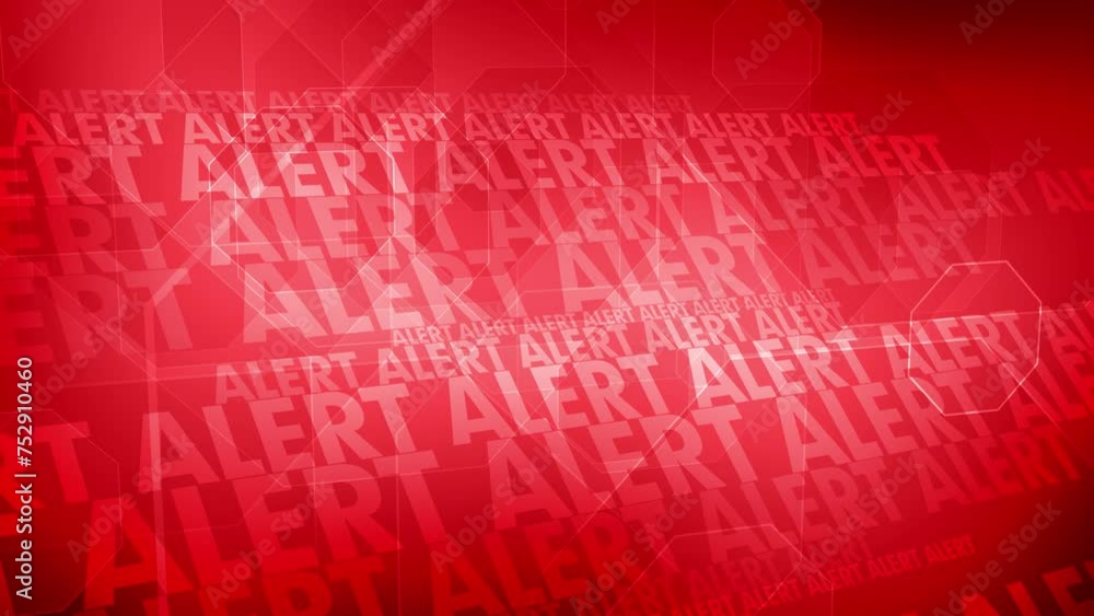 Red alert attention grabbing warning with creative abstract background, vital reminder of serious risk Red alert attention grabbing warning with creative abstract background, vital reminder of serious risk