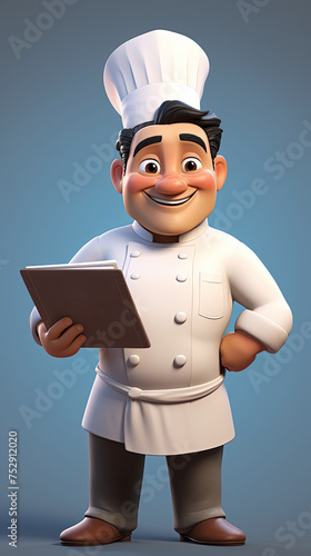 Promoting Culinary Delights, 3D Chef Characters Demonstrate Culinary Flavors