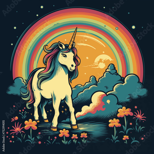 unicorn vector