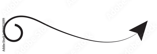 Elegant arrows set for business plan, presentation and education. Sign, Symbol, Hand drawn arrow collection