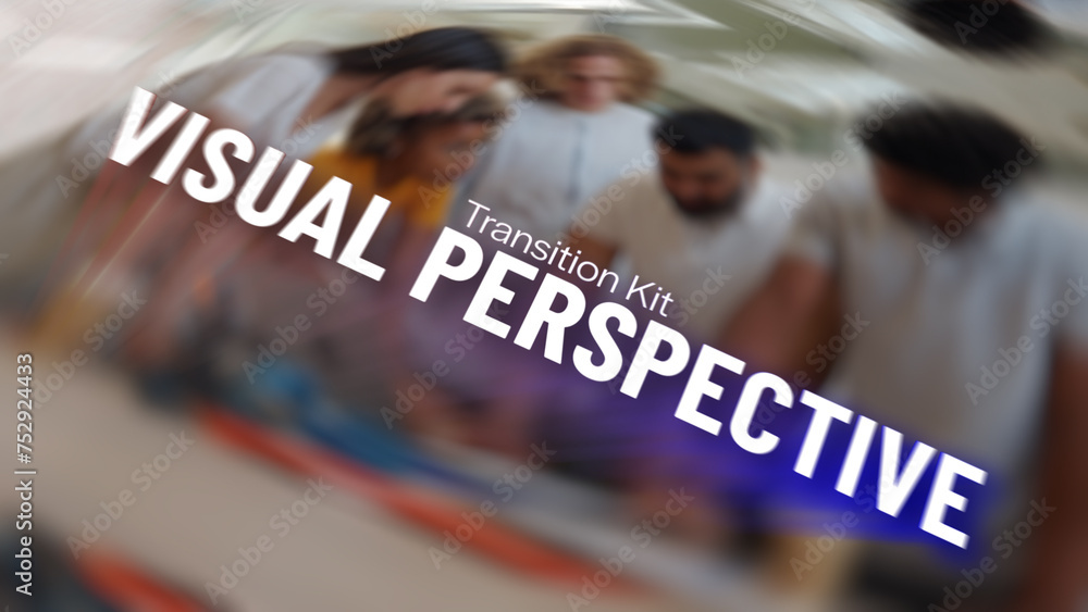 Visual Perspective Transition Kit | Drag and Drop Style Stock Template ...
