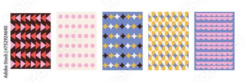 Vector illustration in simple hand drawn and linocut style - natural print, poster or logo design template - spring illustration - birds and flowers