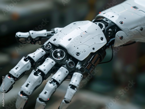 Robotic Bionic Hand Human Connection