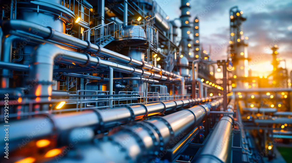 The Industrys Night Shift, Refineries Light Up the Dark, A Landscape of Energy in Operation The Industrys Night Shift, Refineries Light Up the Dark, A Landscape of Energy in Operation