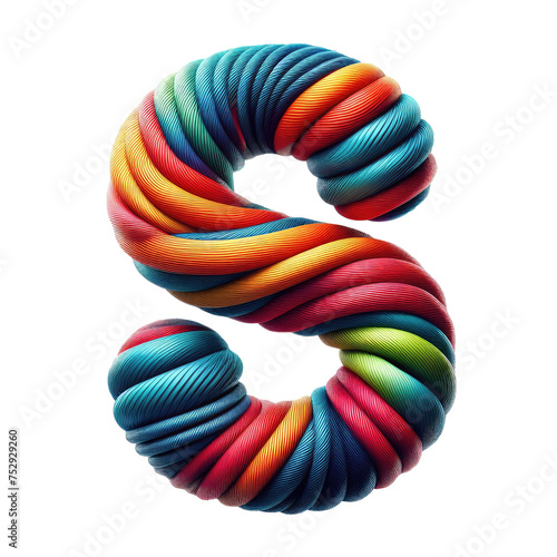 Wallpaper Mural Isolated 3D Letter on a Clear PNG Canvas Generative AI Torontodigital.ca