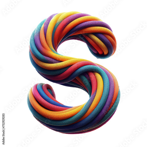 Wallpaper Mural Isolated 3D Letter on a Clear PNG Canvas Generative AI Torontodigital.ca