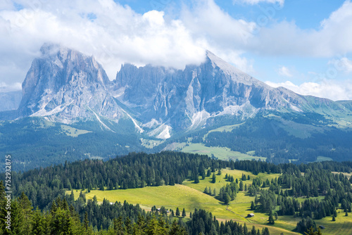 Seiser Alm  Alpe di Siusi   South Tyrol  Italy.