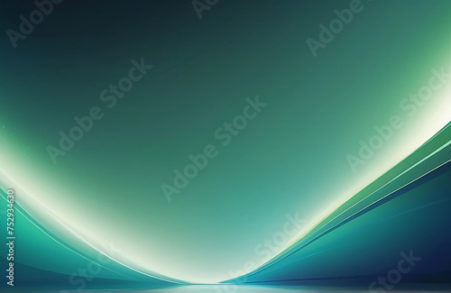 Fluid Gradient Background with Space for Text