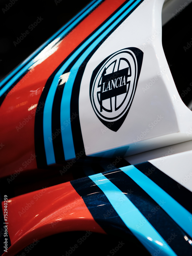 Geneva Intermational Motor Show, Switzerland March 3th 2024 Closeup