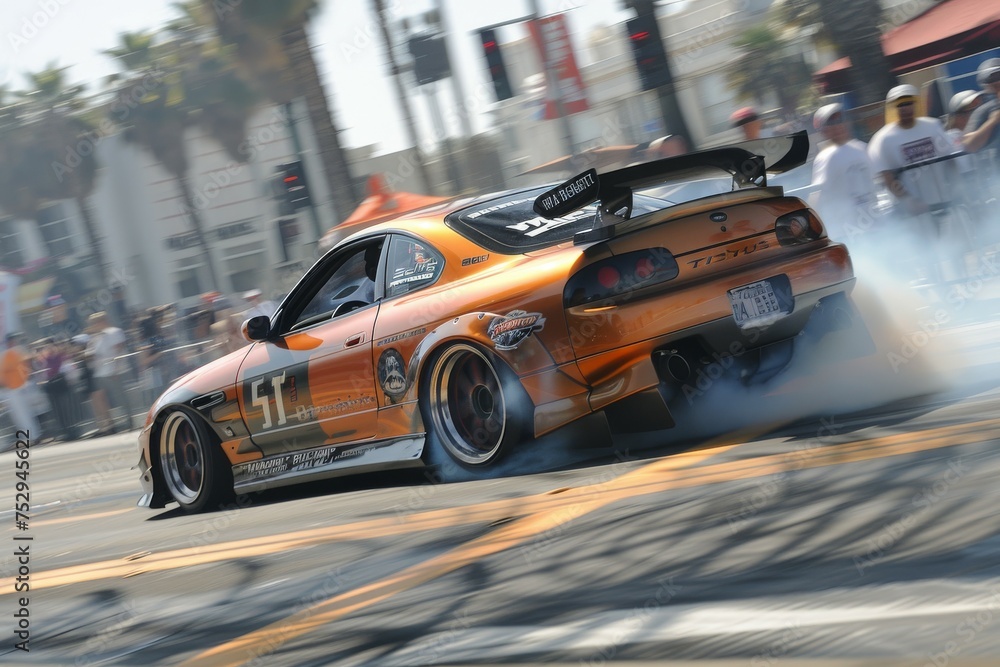 Drift Competition: Modified Tuner Car Drift Competition: Modified Tuner Car