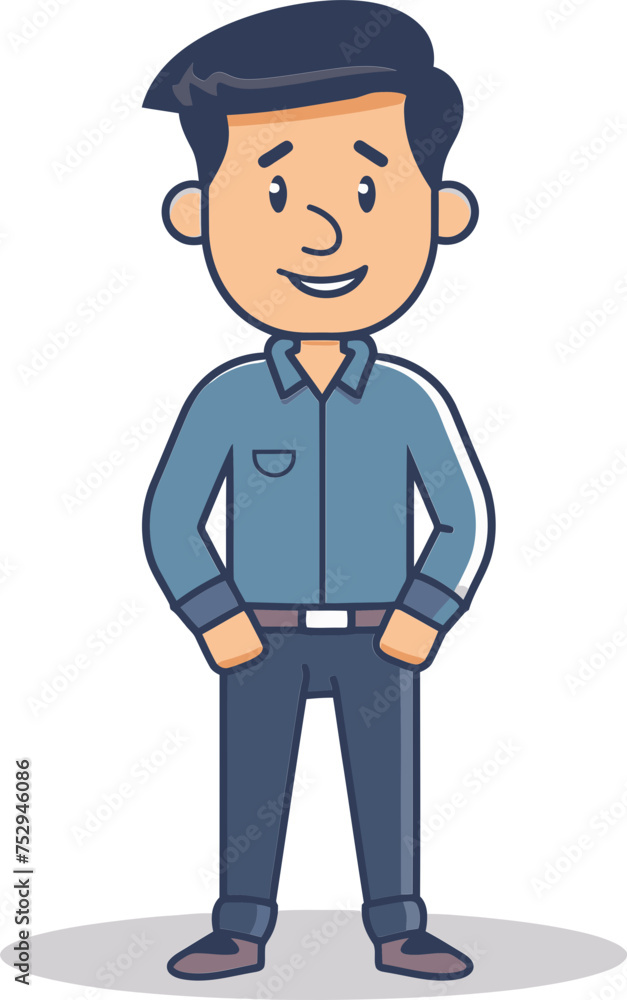 Man on a Journey Path of Discovery in Vector Art Man on a Journey Path of Discovery in Vector Art