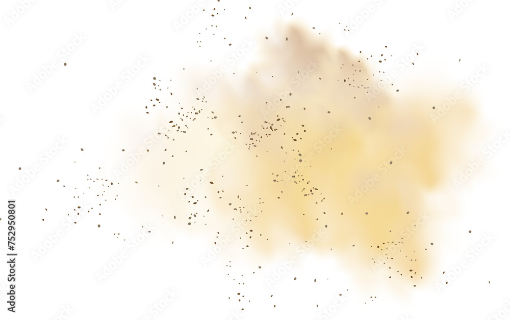 Golden Dust Cloud