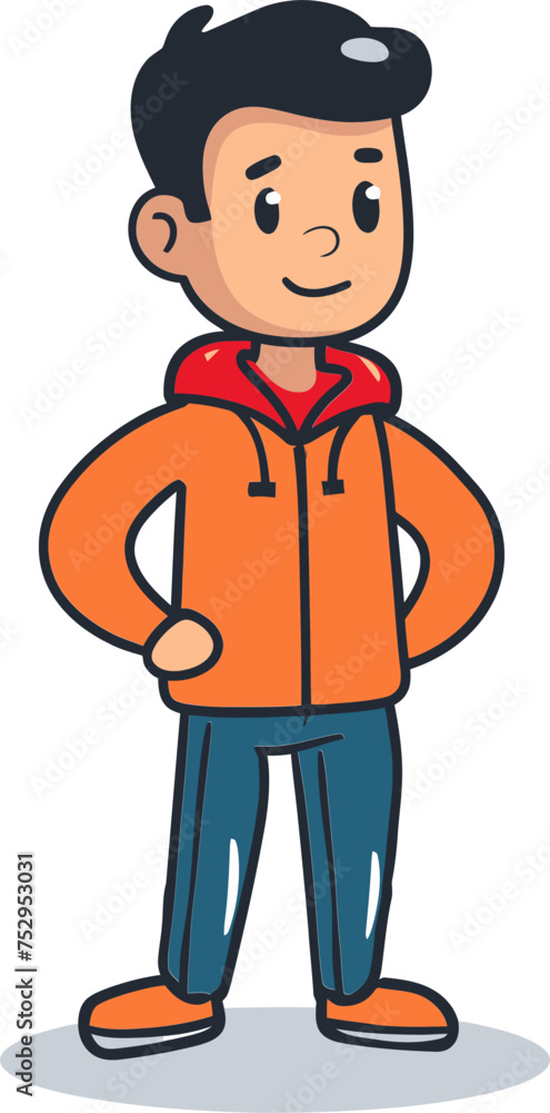 The Reflective Man Thoughtful Contour in Vector Form The Reflective Man Thoughtful Contour in Vector Form