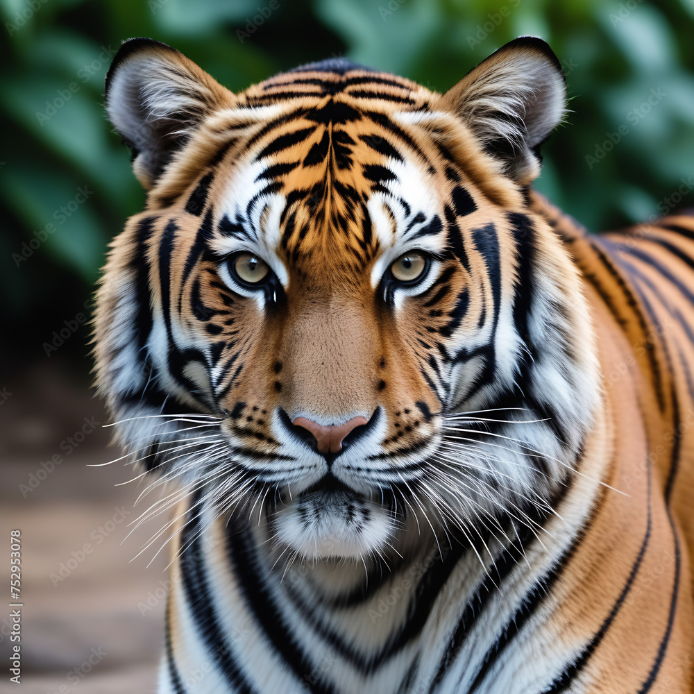 Close-up image of a tiger Close-up image of a tiger