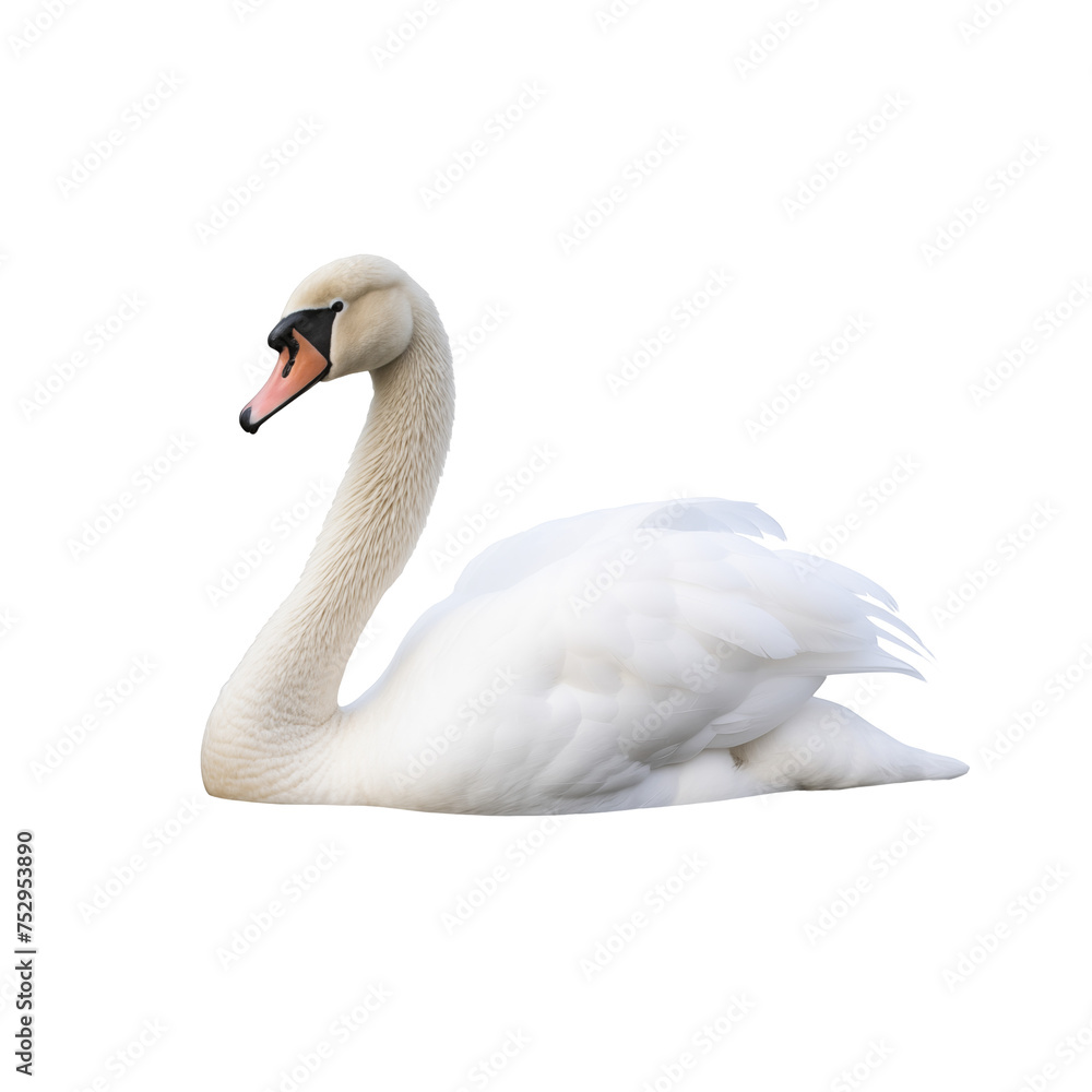 swan on the water swan on the water