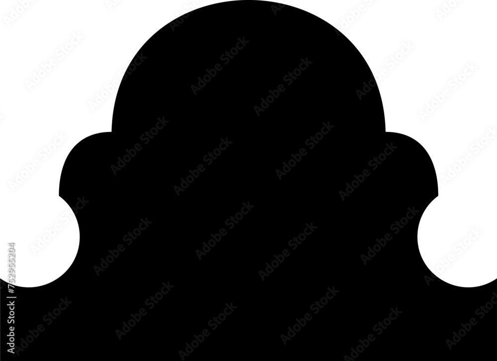 Islamic Dome Design Glyph Black filled silhouettes Design pictogram symbol visual illustration Islamic Dome Design Glyph Black filled silhouettes Design pictogram symbol visual illustration