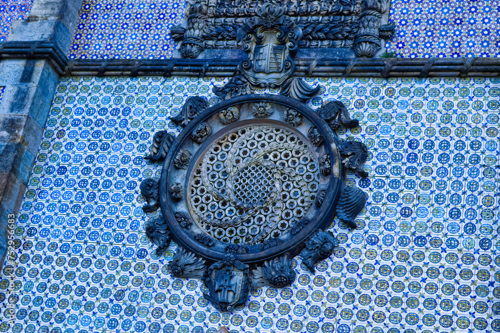 Details from medieval castle in Portugal.