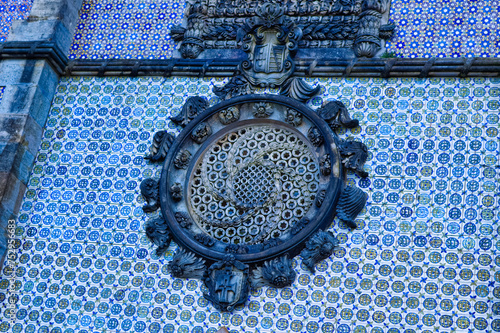 Obraz na płótnie Details from medieval castle in Portugal. w salonie