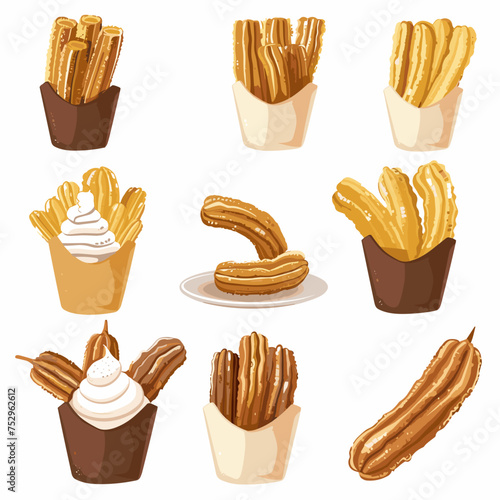 Churro Delicacies and Chocolate Treats