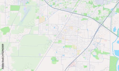 Grove City Ohio Map  Detailed Map of Grove City Ohio