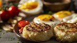Gourmet Bubble and Squeak: Mashed Potato Cabbage Patties