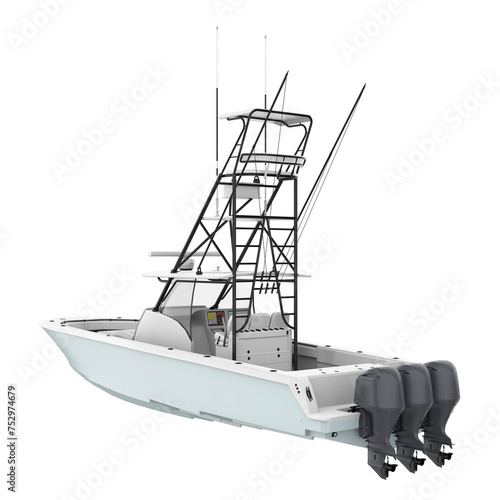 Fishing Boat Isolated