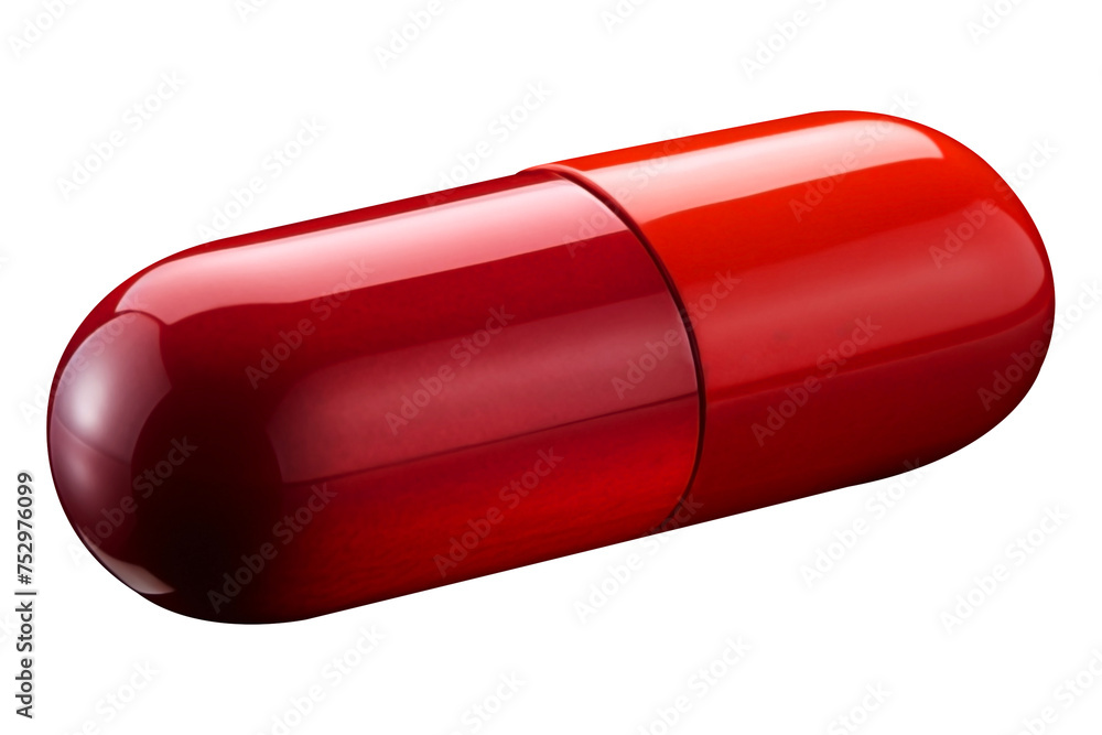 Close up to a Red ibuprofen Pill PNG isolated on a white And transparent background - supplement capsule pharmacy drug vitamin supplement Close up to a Red ibuprofen Pill PNG isolated on a white And transparent background - supplement capsule pharmacy drug vitamin supplement
