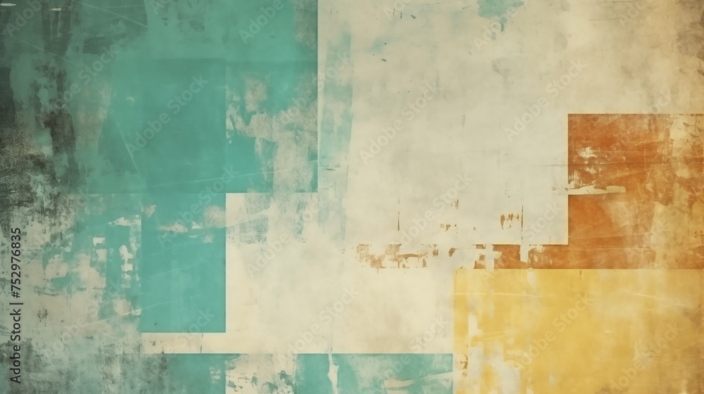 Abstract grunge artwork featuring modern textures and a palette of earth tones Abstract grunge artwork featuring modern textures and a palette of earth tones