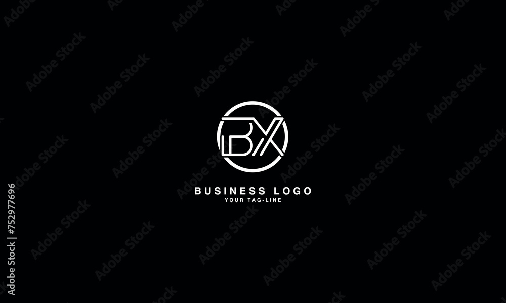 BX, XB, B, X, Abstract Letters Logo Monogram BX, XB, B, X, Abstract Letters Logo Monogram