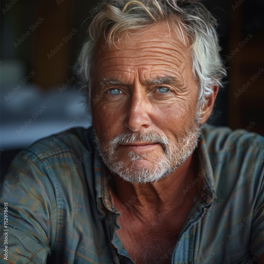 portrait of a attractive senior man portrait of a attractive senior man