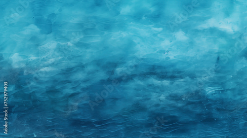 Abstract blue watercolor background with subtle grunge texture