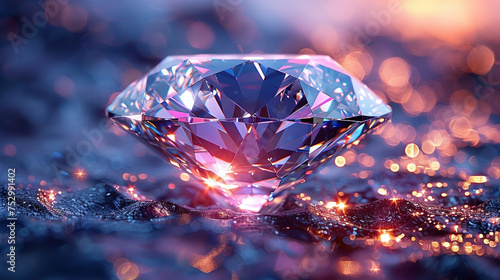 a beautiful and sparkling diamond