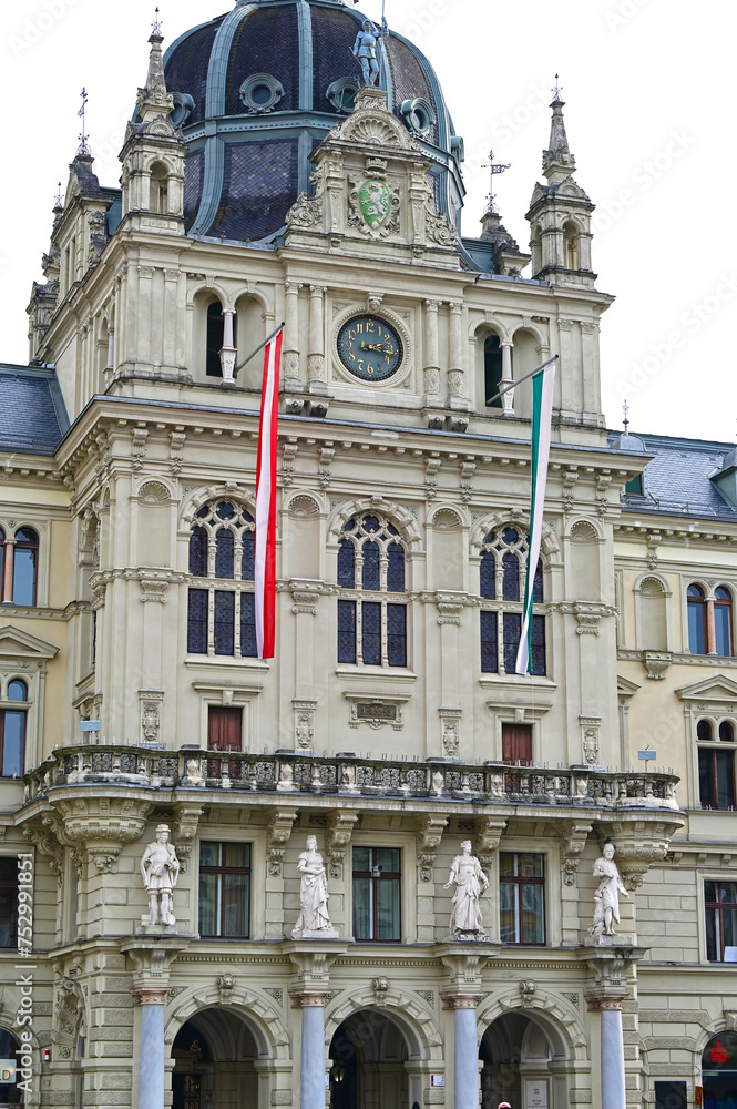 Fototapeta premium Town hall in the Styrian capital Graz