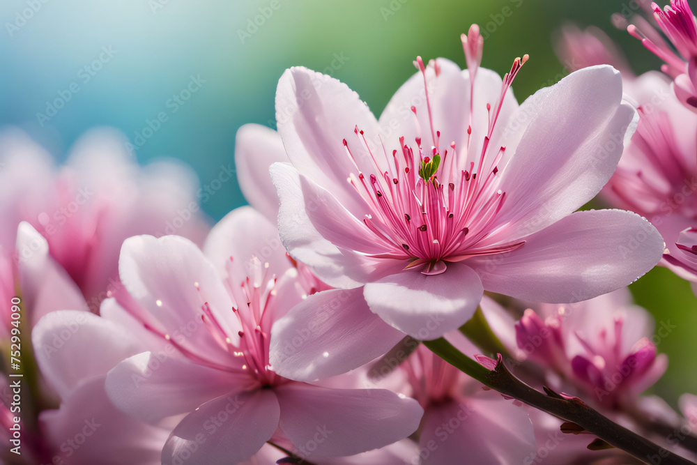 Obraz premium Spring Background Macro Photography