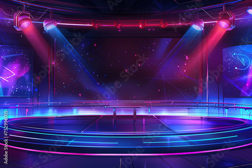 Background for a game show