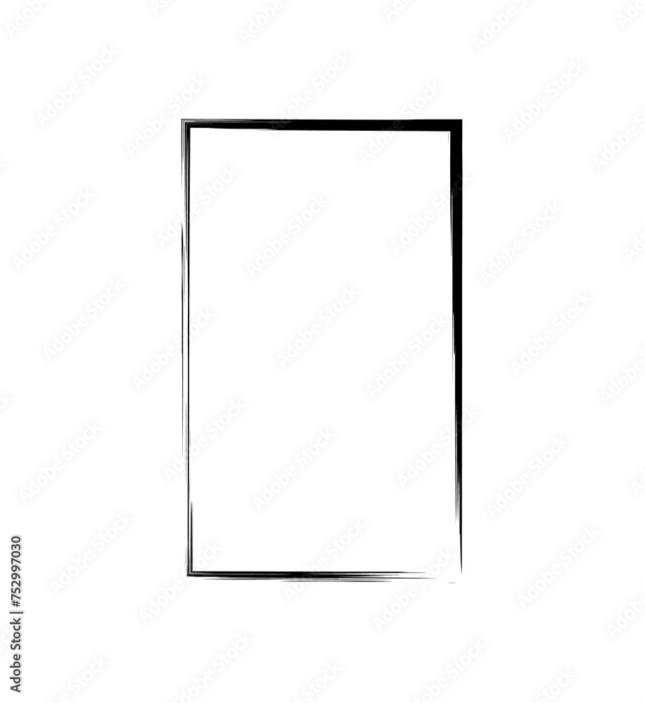 Hand drawn grunge frame. Rectangle box. Sketch doodle border. Square line boarder. Brush strokes shape pencil drawing. Scribbles pattern. Marker thin outline. Hands draw frames. Vector illustration Hand drawn grunge frame. Rectangle box. Sketch doodle border. Square line boarder. Brush strokes shape pencil drawing. Scribbles pattern. Marker thin outline. Hands draw frames. Vector illustration