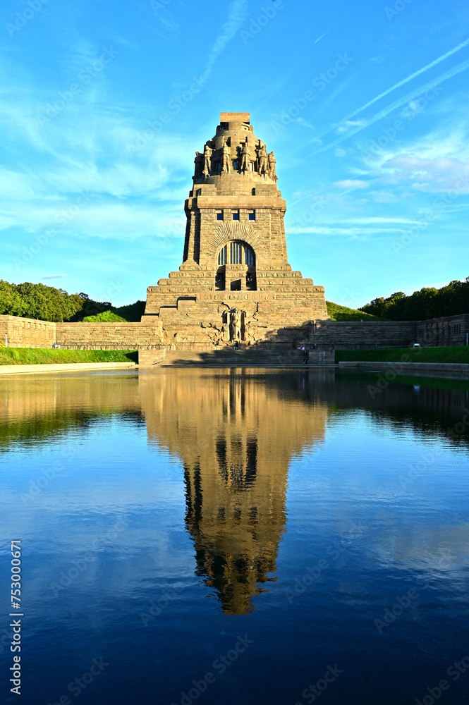 Battle of the Nations monument in the city of Leipzig, Saxony
