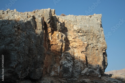Dynamic Contrast: Rock Formation with Layers of Heterogeneity