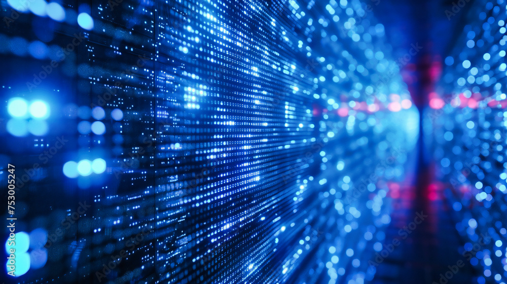 Digital Weave, The Networks Dance, A Symphony of Connections Cast in Cyber Light Digital Weave, The Networks Dance, A Symphony of Connections Cast in Cyber Light