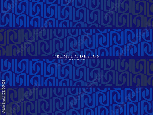 Premium background design with diagonal dark blue stripe pattern. perfect for horizontal vector for digital lux business banners, invitations, vouchers, gift certificates, etc.