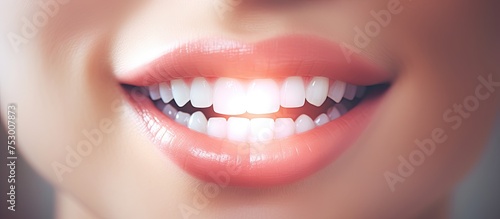 Personal Dentistry  Woman with a Missing Tooth  Oral Healthcare Issues Concept