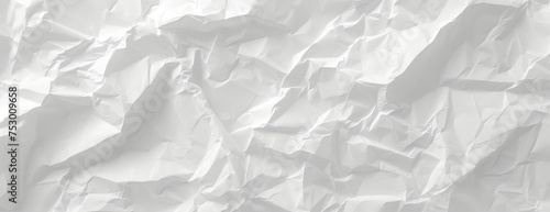 white paper texture background crumpled white paper abstract shape photo