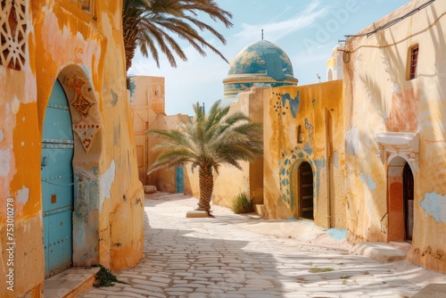Fototapeta Naklejka Na Ścianę i Meble -  Djerba Island in Tunisia paradise