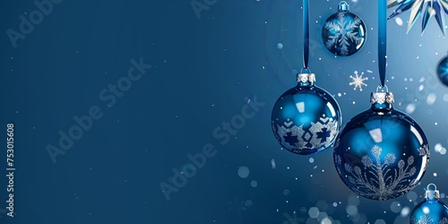 new year card christmas pattern background christmas tree toys christmas Generative AI