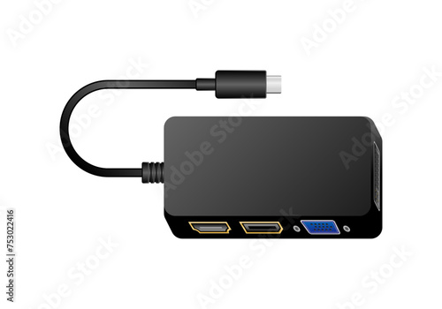 映像変換コンバーター_USB Type-C_HDMI_Analog RGB(VGA)_Mini D-sub15pin_DisplayPort_DVI29pin(DVI-I)