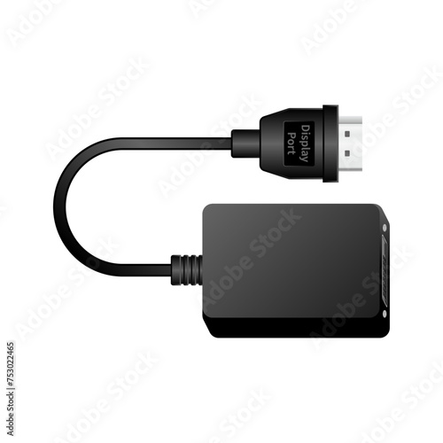 映像変換コンバーター_DisplayPort_DVI24pin(DVI-D)