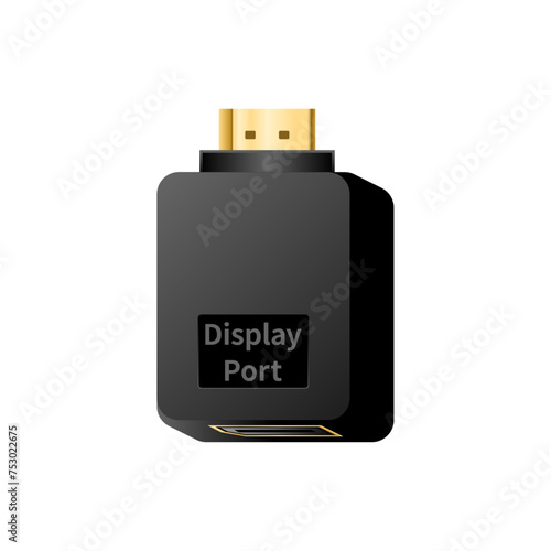 映像変換コンバーター_DisplayPortオスメス