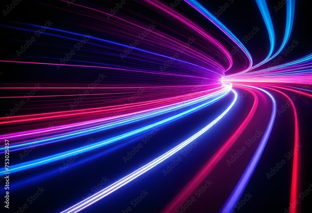 A Mesmerizing Abstract Multicolor Visualization Neon Light Background A Mesmerizing Abstract Multicolor Visualization Neon Light Background